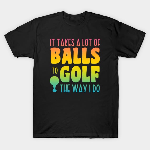 Golfing T-Shirt by Xtian Dela ✅